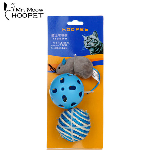 Mouse and Sisal Ball Cat Toy