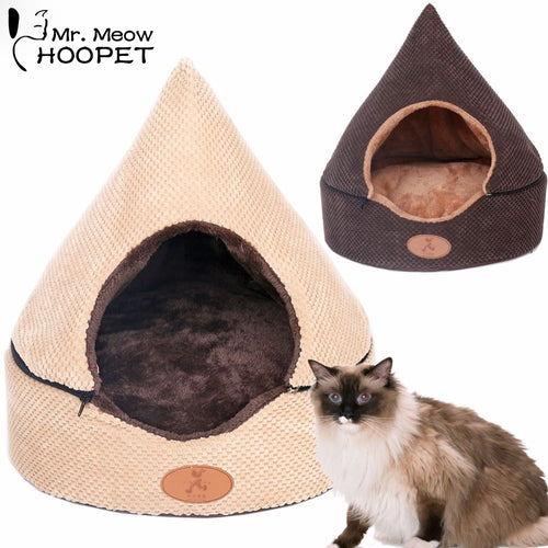 Washable Soft Cat Tent Bed