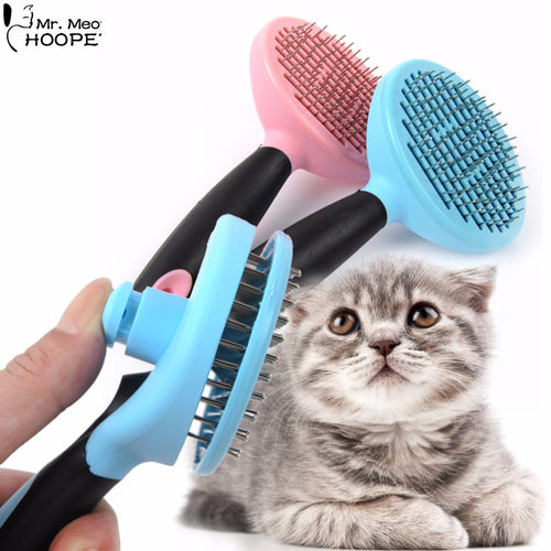 Stainless Steel Cat Hair Brush for Grooming