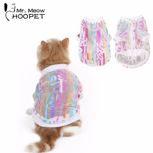 Sun Protective Hip-Hop Style Cat Clothes